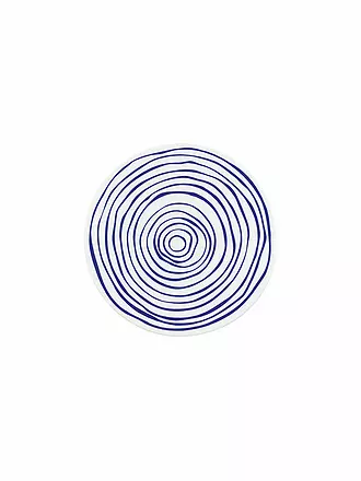 ZASSENHAUS | Untersetzer NORDIC 20cm Circles / Blue-White | 